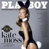 Capa de Kate Moss para a revista 'Playboy' de janeiro, que marca os 60 anos da publicação e os 40 da top