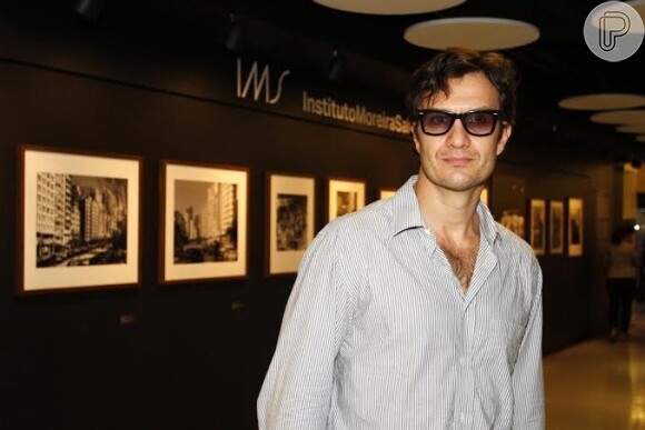 Gabriel Braga Nunes vai a pré-estreia do filme 'Anita e Garibaldi', na noite desta terça-feira, 3 de novembro de 2013, no Itaú Art Plex, no shopping Frei Caneca, em São Paulo