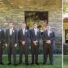 Paul Walker posa com os padrinhos do casamento de seu irmão
