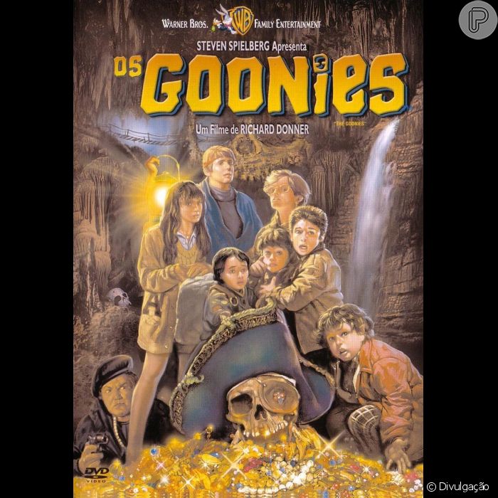 &#039;Os Goonies&#039; (1985) foi um grande sucesso dos anos 1980 e foi produzido por Steven Spielberg