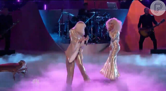 Gaga e Aguilera trocaram farpas no passado mas fizeram questão de deixar as brigas para trás