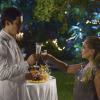 Pilar (Susana Vieira) pede que Félix (Mateus Solano) faça uma promessa especial no Réveillon, em cena de 'Amor à Vida'