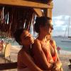 Isis Valverde curte dias de folga com Thaila Ayala em St. Barth, no Caribe
