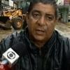 Zeca Pagodinho, emocionado, dá entrevista à TV Globo na quinta-feira, 3 de janeiro de 2013, data da tragédia em Xerém