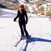 Ticiane Pinheiro esquia em Colorado, nos Estados Unidos