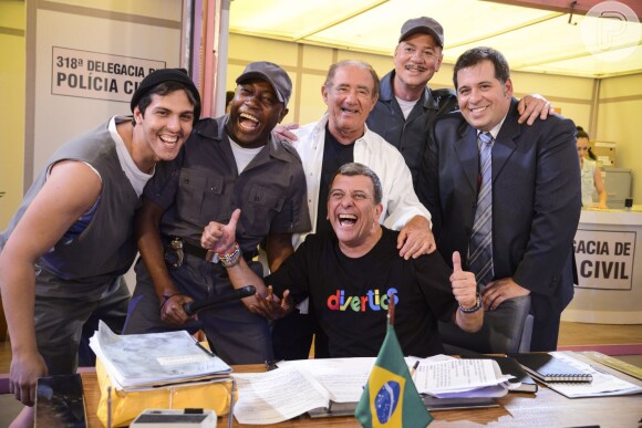 Renato Aragão fez uma participação recente da série 'Divertics' da TV Globo
