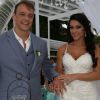 Veja fotos do casamento do ex-BBB Rogério Padovan e a fisioterapeuta Priscila Ferrari, no Espaço Sea Club, em Ilhabela, no litoral de São Paulo, neste sábado, 17 de dezembro de 2016