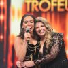 Marília Mendonça recebeu o carinho de Anitta, com quem concorreu na categoria de Melhor Cantora ao lado de Ivete Sangalo