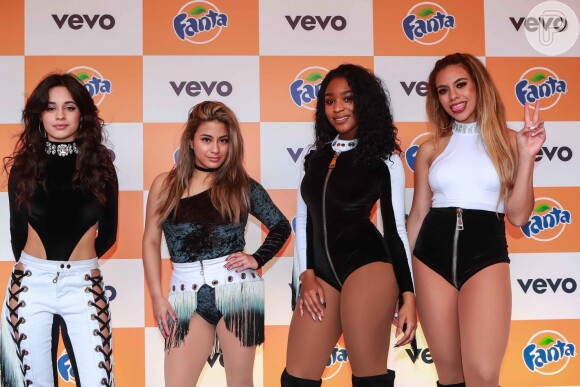 Fifth Harmony fez show em São Paulo na semana passada com Camila Cabello, mas sem Lauren Jauregui, que não chegou a tempo no Brasil após ser detida nos EUA