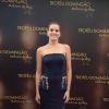 Camila Queiroz levou o troféu de atriz coadjuvante no 'Melhores do Ano', premiação do 'Domingão do Faustão', em 18 de dezembro de 2016, por sua atuação na novela 'Êta Mundo Bom!'