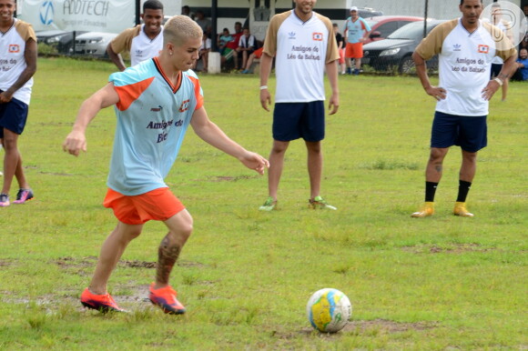 Biel participou de partida beneficente em São Paulo nesta quarta-feira, 21 de dezembro de 2016