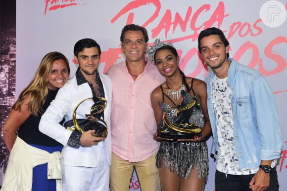 Rodrigo Simas prestigiou Felipe Simas após sua vitória no 'Dança dos Famosos'