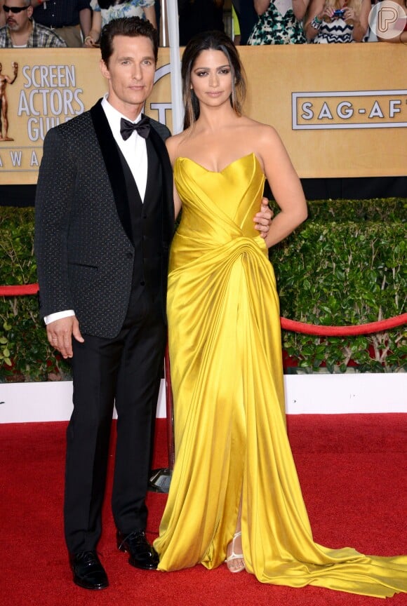 Matthew McConaughey é casado com a modelo brasileira Camila Alves