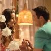 Gina (Carolina Kasting) e Elias (Siney Sampaio) vão para uma pousada passar a lua de mel, em 'Amor à Vida'