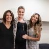 Nesta quarta-feira, 29 de janeiro de 2014, Sabrina Sato conheceu os estúdios da Record e fez carinho na barriga de Ana Hickmann, que está grávida
