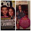 Thaila Ayala aparece nas páginas da revista norte-americana 'OK! Magazine' como pivô da crise do casamento de Justin Timberlake e Jessica Biel
