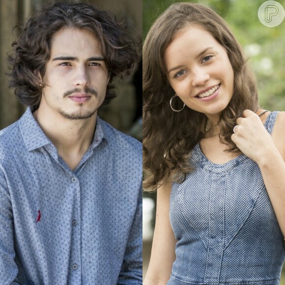 Luana (Joana Borges) passa mal e Nicolau (Danilo Mesquita) passa noite em claro cuidando dela, na novela 'Rock Story', a partir de 8 de fevereiro de 2017