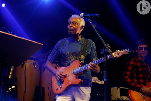 Gilberto Gil se apresentou no primeiro dia do Pepsi Twist Land, na Marina da Gloria, no Rio de Janeiro, na noite desta quinta-feira, 2 de fevereiro de 2017