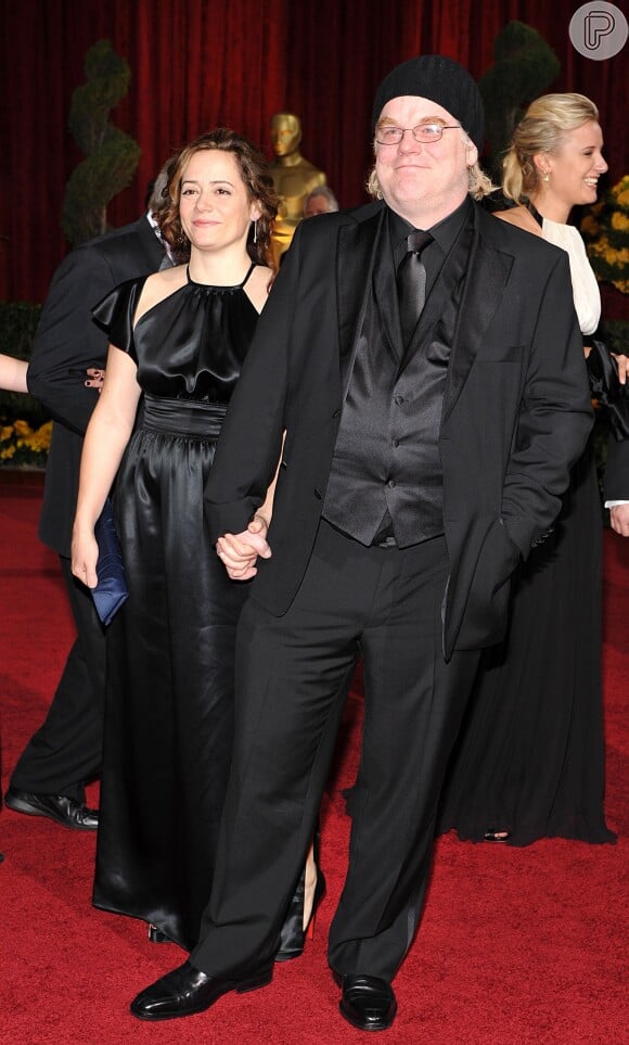Philip Seymour Hoffman era casado com a estilista Mimi O'Donnel