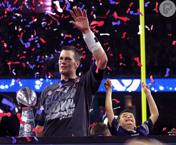 Após vitória, Tom Brady se consagrou como o jogador com maior número de títulos de Super Bowl na carreira, mais especificamente cinco
