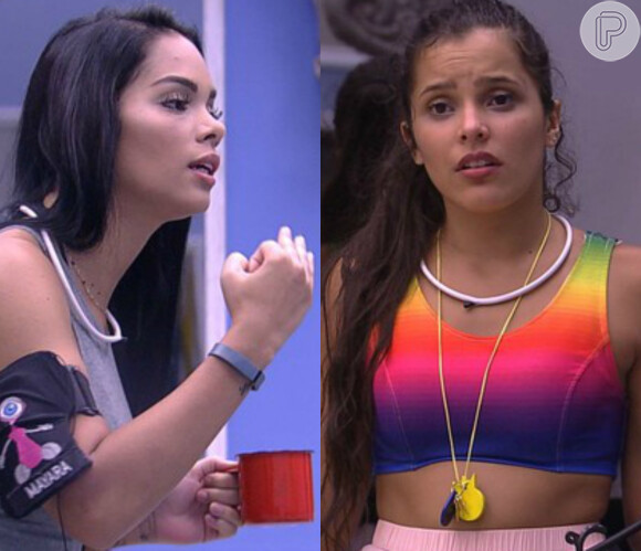 No 'Big Brother Brasil 17', Mayara ameaça infernizar casa e abala Emilly
