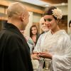 A cerimônia de casamento é realizada por um monge budista na novela 'Sol Nascente'