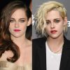 Kristen Stewart também integra a lista das famosas que deram adeus ao cabelão e agora investem em fios curtos