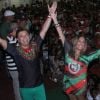 Susana Vieira e David Brazil se divertiram em ensaio da Grande Rio para o Carnaval