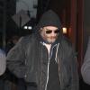 Joaquin Phoenix visitou a mulher de Philip Seymour Hoffman, a estilista Mimi O'Donnell, na noite desta terça-feira, 4 de fevereiro de 2014