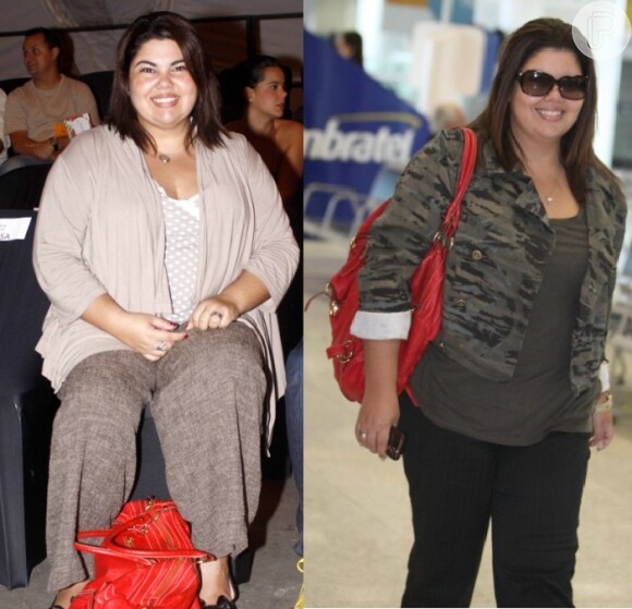 Em dezembro de 2010, Fabiana Karla perdeu 20 kg após passar pela cirurgia de redução de estômago