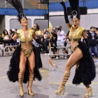 Carnaval 2017: Sabrina Sato usa body cavado e com transparência em ensaio. Fotos