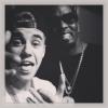 Justin Bieber foi a uma festa com o rapper Sean Diddy Combs em Atlanta na noite desta quinta-feira, 6 de fevereiro de 2014