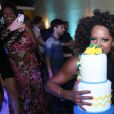 A festa de Adriana Bombom custou R$ 120 mil, de acordo com o jornal 'Extra'