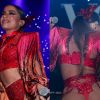 Anitta esbanjou sensualidade ao usar fio-dental no tradicional Baile da Vogue, na madrugada desta sexta-feira, 17 de fevereiro de 2017