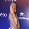 Giovanna Ewbank usou uma peruca platinada e fantasia com transparência para representar o signo de virgem no tradicional Baile da Vogue, realizado no Hotel Unique, em São Paulo, na noite desta quinta-feira, 16 de fevereiro de 2017