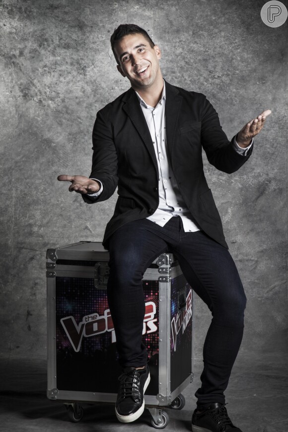 Marques entrou no "The Voice Kids" para substituir Tiago Leifert no comando do programa