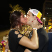 Rafael Cortez beija namorada e canta em trio na Bahia: 'Novo Netinho'. Fotos!