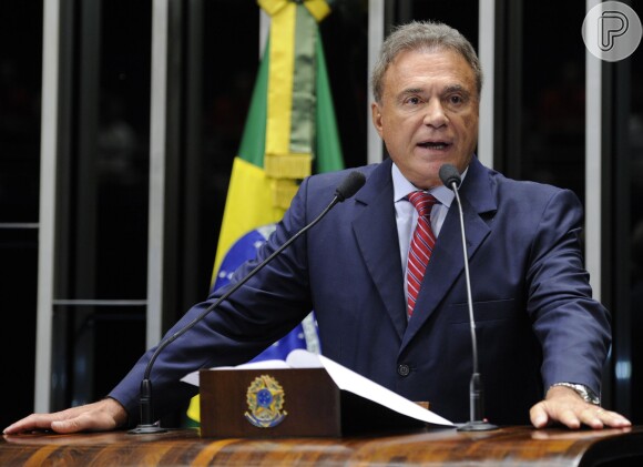 O senador Alvaro Dias (PSDB-PR) cobrou providências para as ameaças sofridas por Fábio Porchat