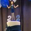 Detalhe da decoração da festa de 22 anos de Lexa