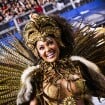 Carnaval: Camila Silva esbanja carisma ao desfilar pela Vai-Vai. Fotos!