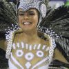 Rainha de bateria da Grande Rio, Paloma Bernardi desfilou pela escola de Caxias neste domingo, 26 de fevereiro de 2017