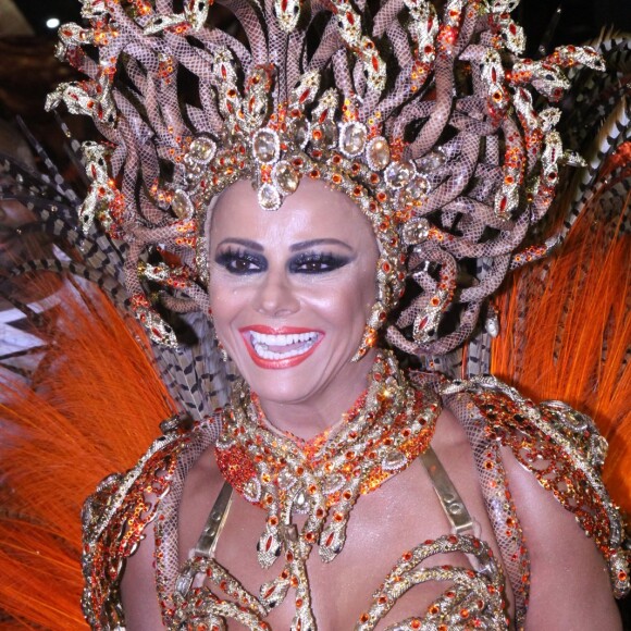 Viviane Araújo, há 10 anos na Avenida, vira Medusa no Salgueiro nesta segunda-feira, dia 27 de fevereiro de 2017