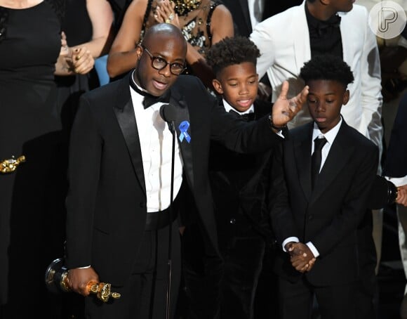 O diretor Barry Jenkins agradeceu pelo prêmio de "Moonlight" depois do erro cometido no Oscar