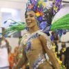 Mila Ribeiro, musa da escola de samba Paraíso do Tuiuti, revela alimentação pré-desfile de carnaval: 'Comi rabada com agrião para ficar bem forte'