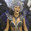 Miss Brasil Raissa Santana desfilou como musa da Vila Isabel, no Rio, na madrugada de 27 de fevereiro de 2017