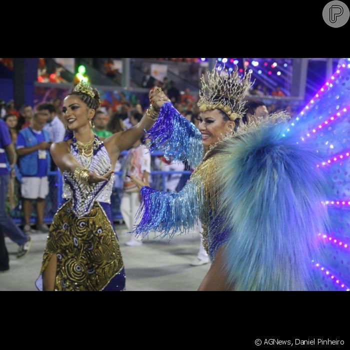 Rainha De Bateria Da Uni O Da Ilha T Nia Oliveira Recebeu Apoio Da Sua Antecessora Bruna Bruno