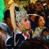 Wanessa Camargo, musa da Mocidade Independente de Padre Miguel, na concentração na Sapucaí aguardando a escola entrar na Avenida, na madrugada desta terça-feira, 28 de fevereiro de 2017