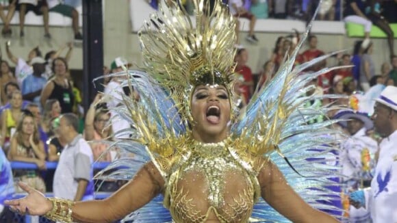 Carnaval: rainha da Portela, Bianca Monteiro usa fantasia com 40 mil cristais