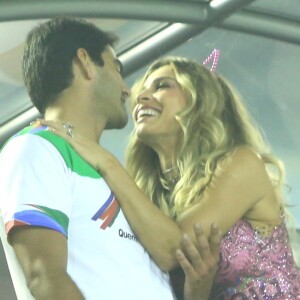 Grazi Massafera e Patrick Bulus estão juntos desde junho do ano passado. O empresário é ex-noivo da atriz Mariana Rios