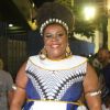 Cacau Protásio foi um dos destaques da União da Ilha na Sapucaí, no desfile que aconteceu na madrugada de terça-feira (28/02)
